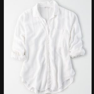 Oversized button up shirt